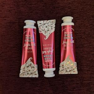 Set of 3 jingle bell berry hand creams by BABW